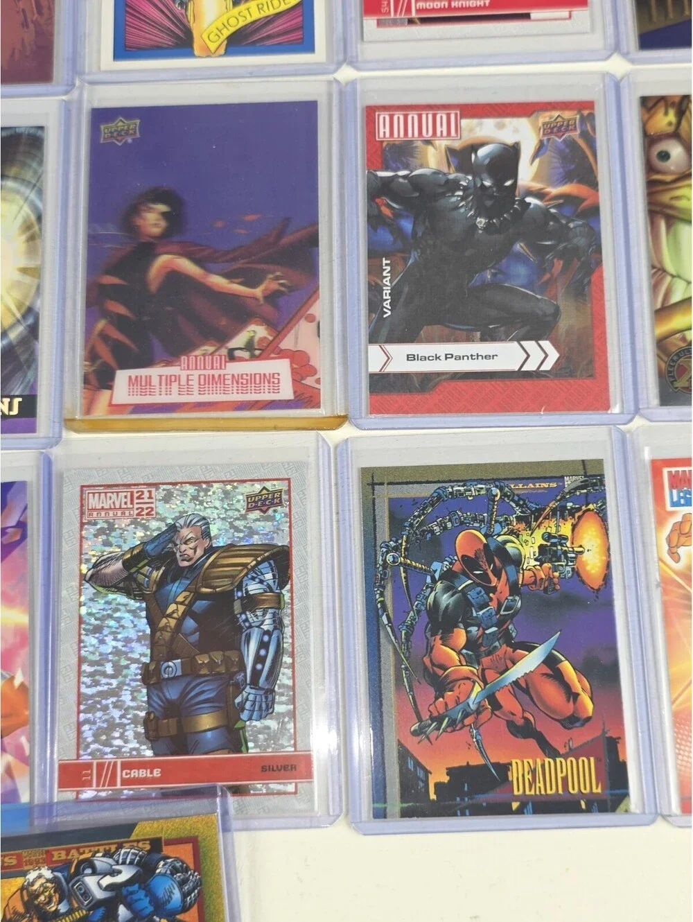 Marvel Lot - Various SP Chase And Inserts Promo & More Xmen Avengers Metal Holo